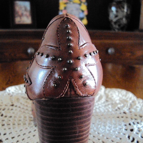 Seychelles *EEL* Leather Platform Pump 8 **Made In ITALY** - Picture 6 of 7